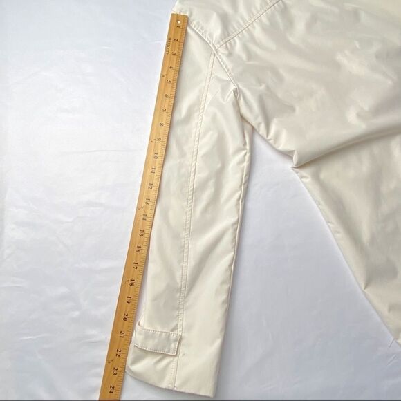 Calvin Klein Off White Anorak Packable Jacket Size Medium - Picture 11 of 16